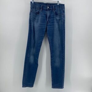 Lucky Brand Mens Blue Medium Wash Stretch Denim Jeans W32 L32